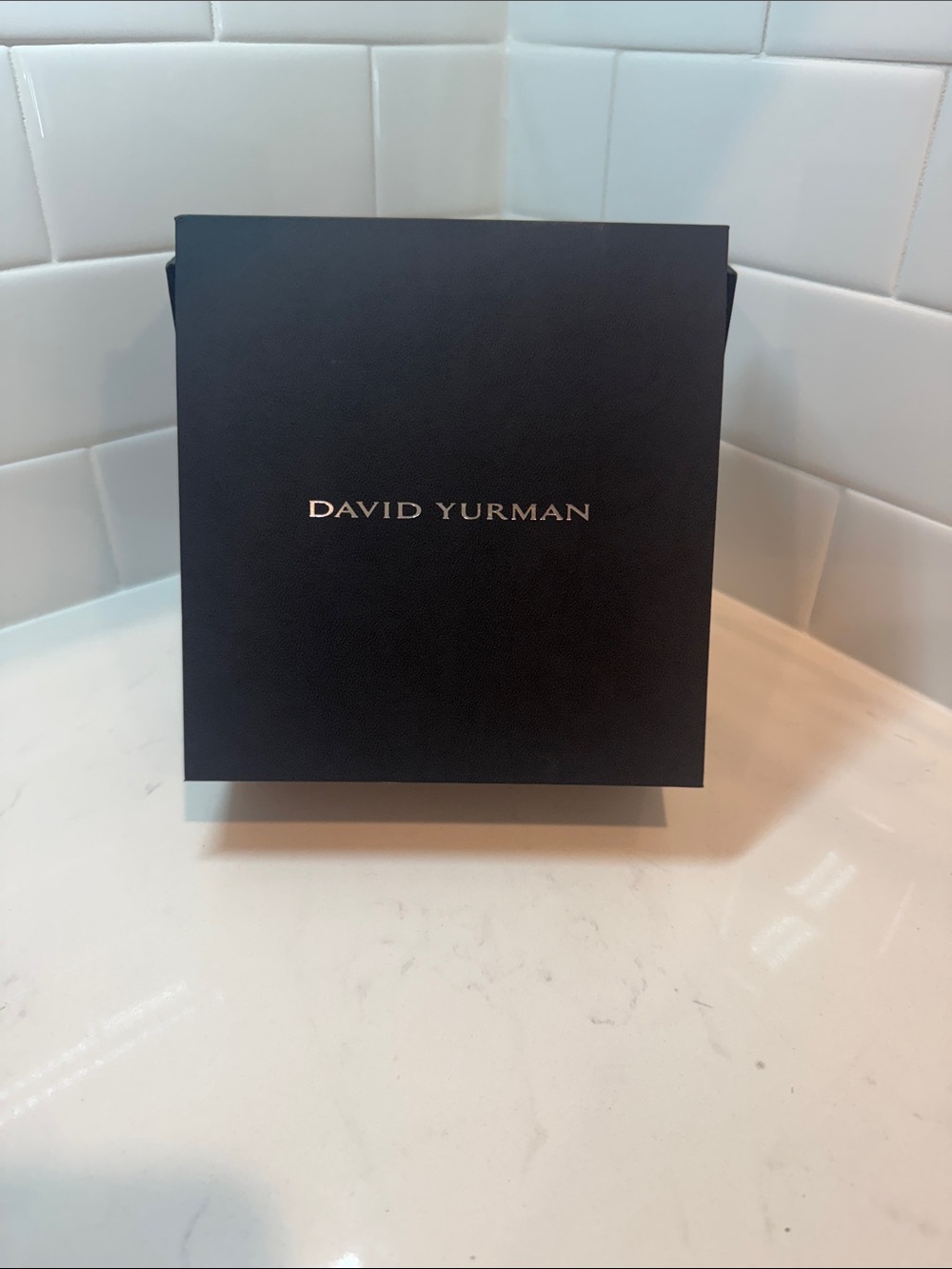 David Yurman Black necklace box